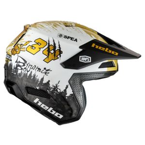 Hebo ZONE 4 PRO trial helmet - LIMITED EDITION TONI BOU 34