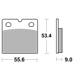 506HF Organique avant/arrière (selon modèle)