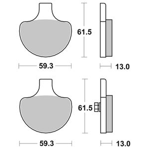 579H.HS Sinter Métal Fritté Avant