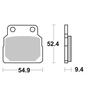 598HF Organique avant