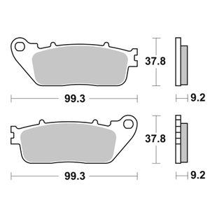 862HF Organique arrière