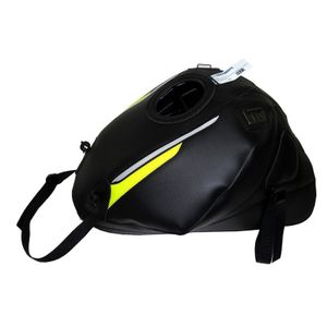 NOIR MAT GRAINÉ/DÉCO ARGENT/JAUNE FLUO