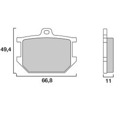 Traseras/delanteras orgánicas (según modelo)