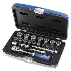 Doppen- en ratelset 3/8' '