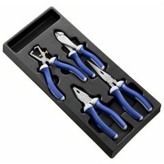 Module d'outils 4 pinces mécanicien - plateau plastique