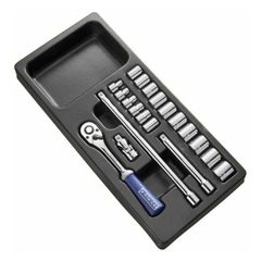 Module d'outils douilles et cliquet 3/8'' - plateau plastique