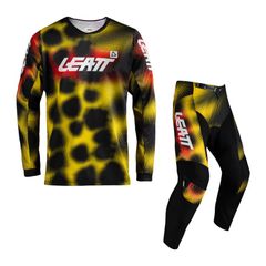 3.5 RIDE KIT MAILLOT+PANTALON JUNIOR LEOPARD 2027