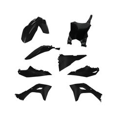 5 TEILE REPLICA SCHWARZ KAWASAKI