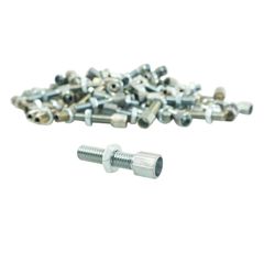 VIS CREUSE DIAM M6 - LONG 24mm - ALESAGE 6,8mm - PERCAGE 3 ACIER
