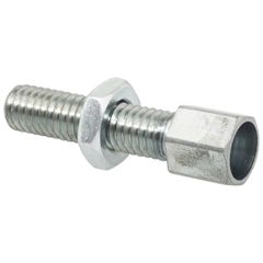 HOLLOW SCREW DIAM M6 - LENGTH 24mm - BORE 6.8mm - DRILLING 3 STEEL BLISTE 25