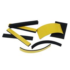 FIXATION EN CAOUTCHOUC EPDM DIMENSIONS 52x110x2 - 15x120x3 15x120x5 - 15x120x10 KIT 8 PIECES
