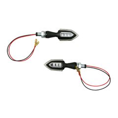 LED MOTO OSAKA 3 LEDS BASE ALU TRANSPARENT - L 61mm - H 23mm 15mm