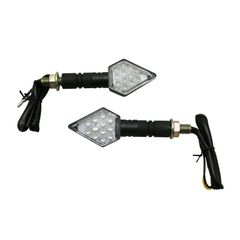 MOTO MITO 15 LEDS BASE ABS TRANSPARENT - L 90mm - H 35mm - L33mm HOMOLOGUE ECE PAIRE