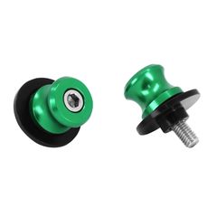 MOTO M8 ANODISED ALUMINIUM GREEN PAIR