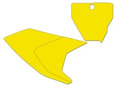 Number Plate Yellow