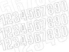 2 16x7,5cm White