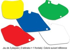 Plate Stickers Black