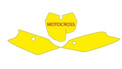 Plate Stickers Black