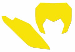Plate Stickers Yellow