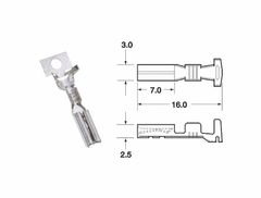 VROUWELIJKE KLEM SMTO Ø 0,85/1,25 - PACK X50 TYPE 090 SMTO MT