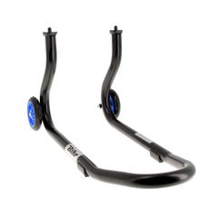 avant Home Track fixe noir mat roues bleu