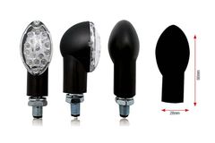 s Oval LED noir