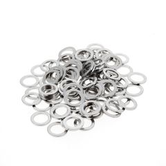 Aluminium washers 8x12x1mm 100 pieces