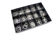 Aluminium washer set 400 pieces