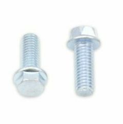 Zeskantkopbout met flens 8mm M6x1x16mm 10 stuks