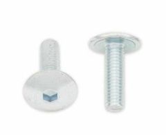 Vis kop plat M6x1x20mm 10 stuks