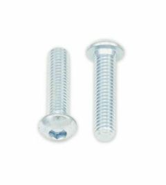 Vis huvud rund tjock M6x1x25mm 10 stycken