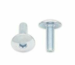 Flat head rounded screw M5x0.80x16mm 10 pieces