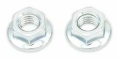 M8x1.25mm flange nut 12mm head steel 10 pieces