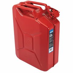 Bidon carburant en acier rouge 20L