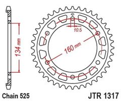 JT 525 MVXZ2 - 16/43 - 120 Couronne acier standard