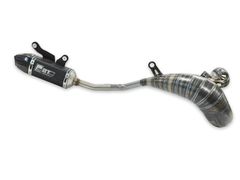 Factory - black aluminium silencer