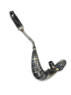 Factory - black aluminium silencer