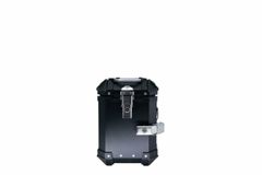 Schwarz Aluminium - das Paar 38/38 L - Halterung inklusive