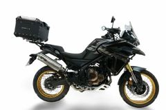 ALPI-TECH Alu - Komplett mit Halterung - 55 Liter - schwarz