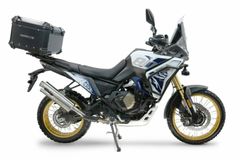 ALPI-TECH Alu - Komplett mit Halterung - 55 Liter - schwarz
