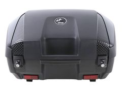 Junior 55 - glanzende zwarte kap - zwart