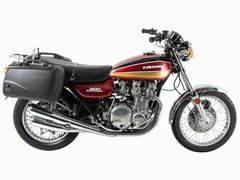 avec support de valises latérales - chrome