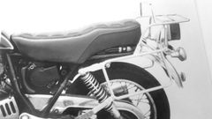 mit Unterstützung für Seitenkoffer - Chrom