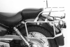 avec support de valises latérales - chrome