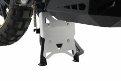 sur béquille centrale Hepco & Becker - argent