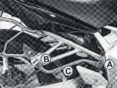 Kit de rabaissement passager  - argent