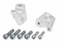 avec déport 25 mm de haut et 23 mm en arrière  - argent