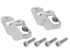 avec déport 30 mm de haut et 22 mm en arrière  - argent