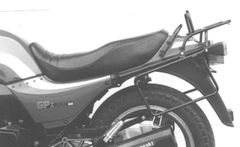 avec support de valises latérales - noir