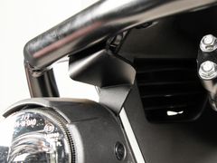 Adaptation kit for mounting original lights on crash bars - black